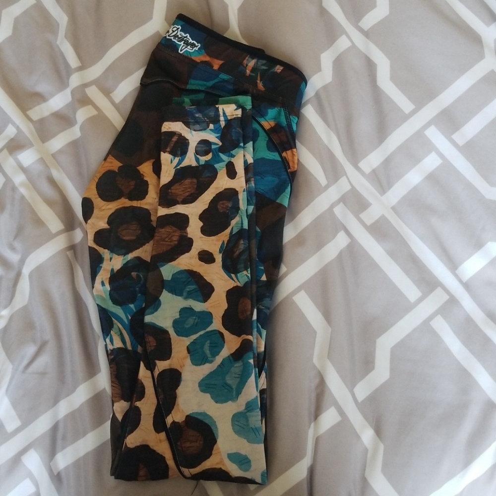 Multi colored long legging